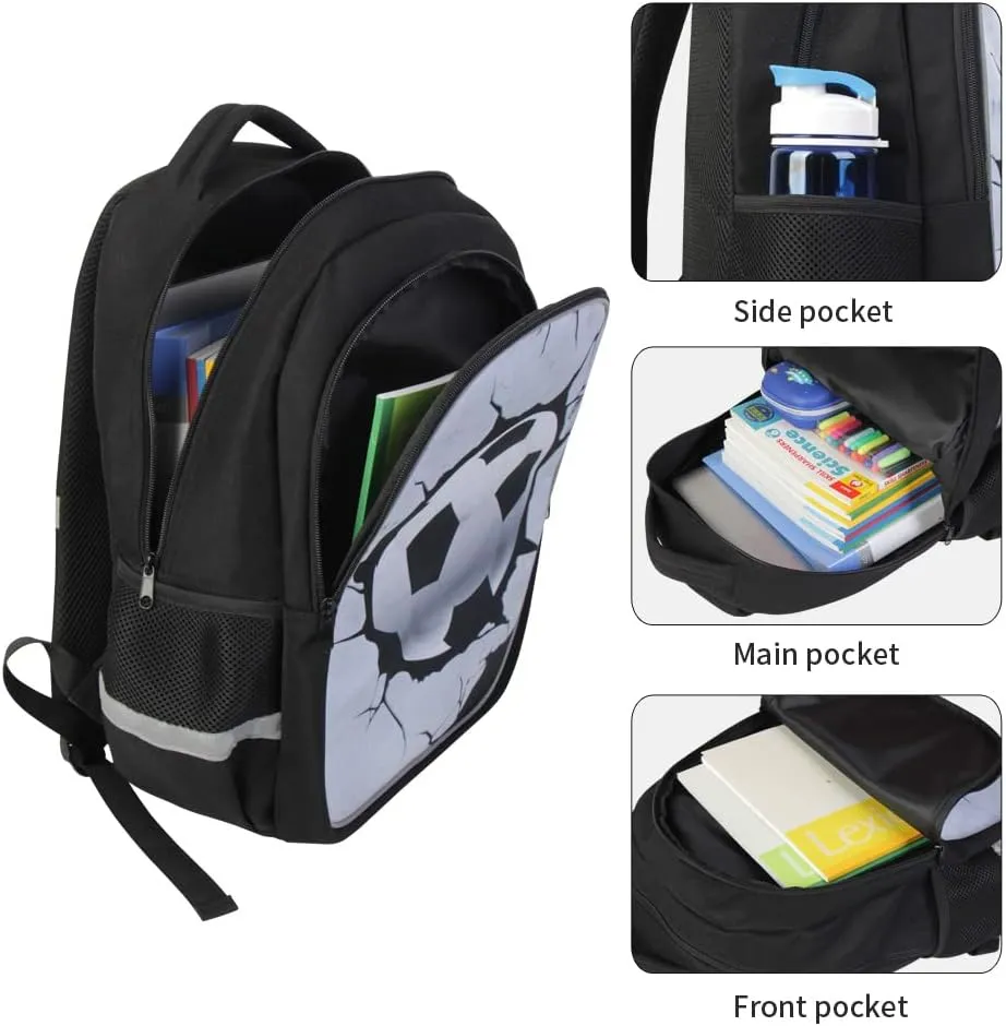 Fashion Snake Print School Backpack Bookbag Lunch Box Pencil Pouch