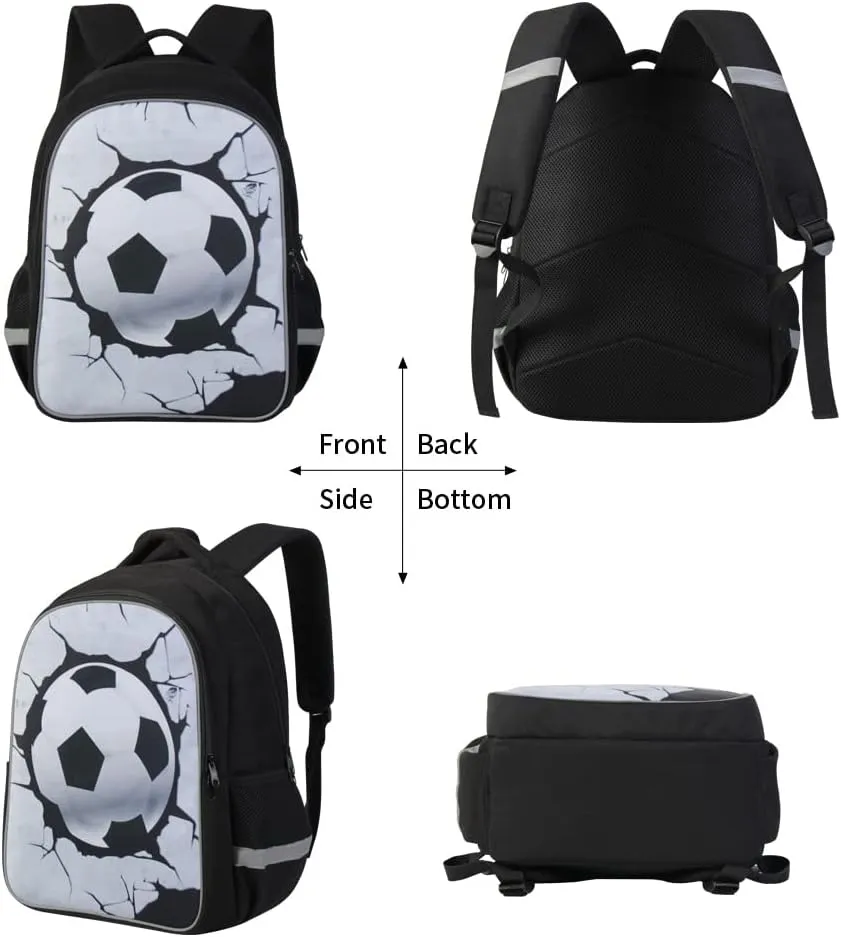 Fashion Snake Print School Backpack Bookbag Lunch Box Pencil Pouch