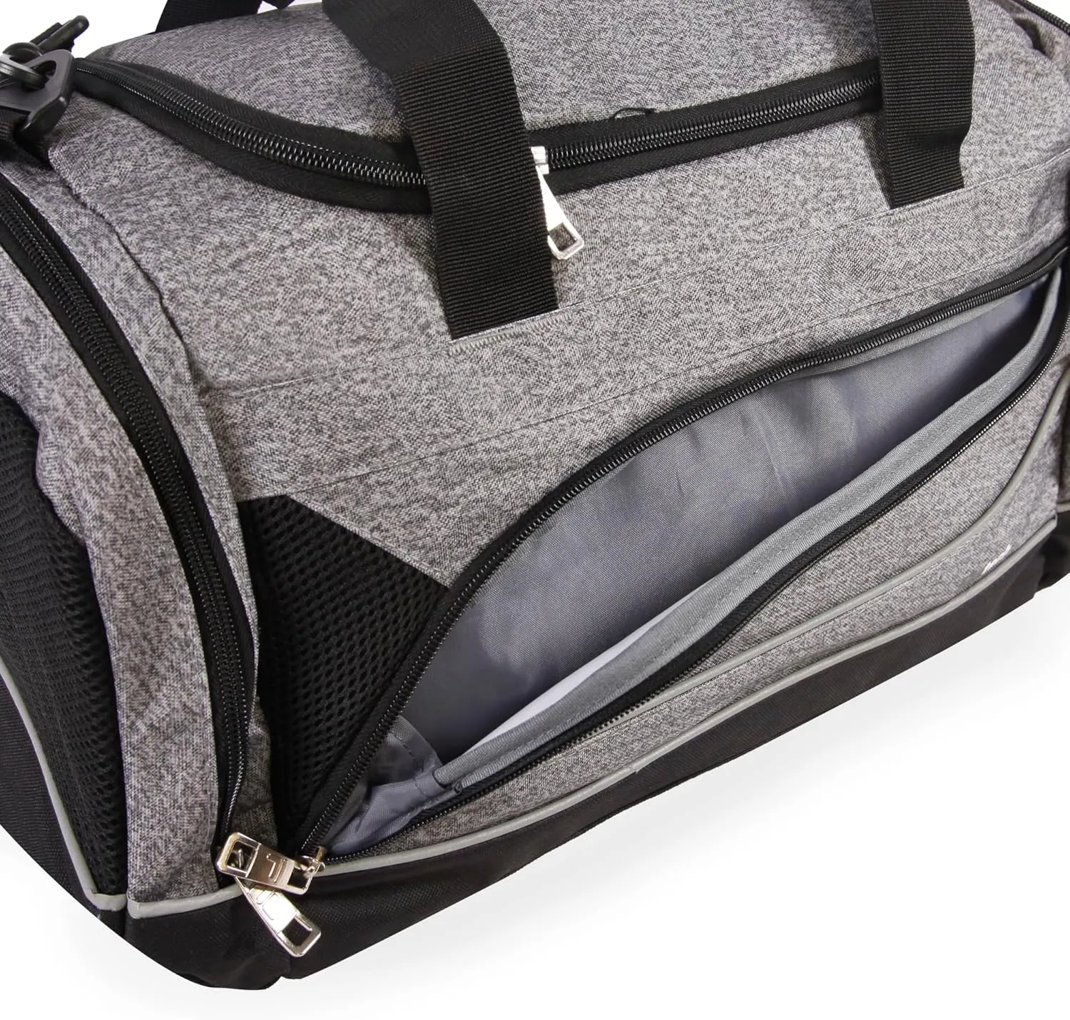 Fila Sprinter 19" Sport Duffel Bag, Black/Teal