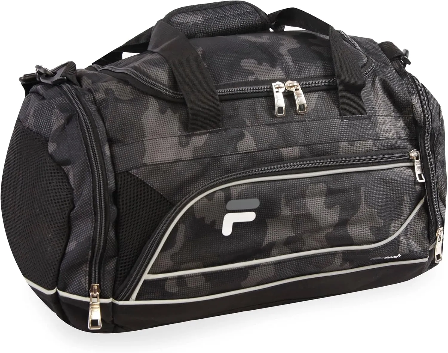 Fila Sprinter 19" Sport Duffel Bag, Black/Teal