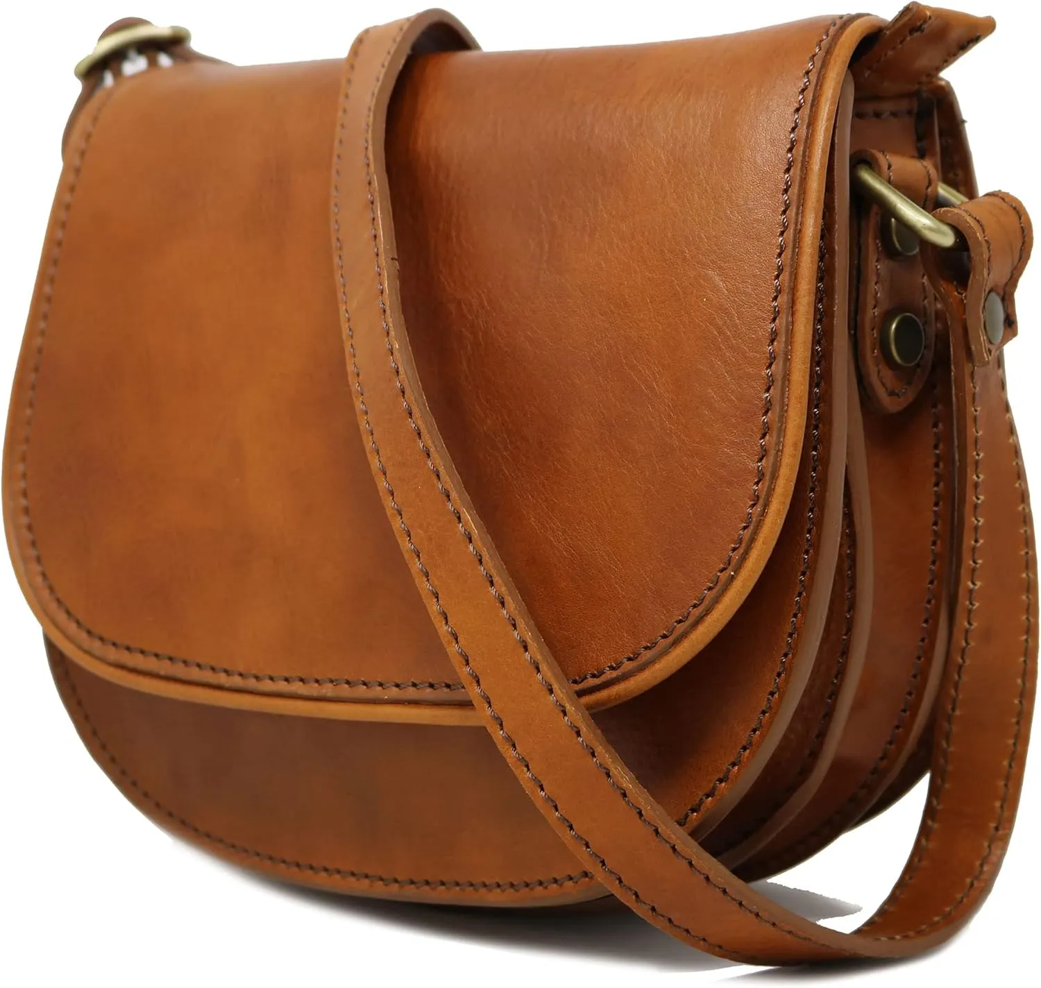 Floto Chianti Crossbody Saddle Bag Handbag Purse Shoulder Bag