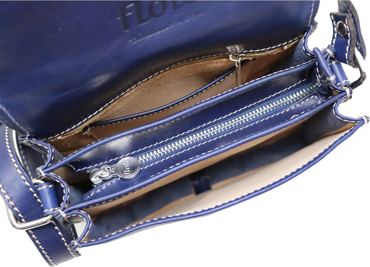 Floto Chianti Crossbody Saddle Bag Handbag Purse Shoulder Bag