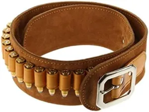Galco Model 1880s Cartridge Belt 38/357, Ambidextrous, Tan, Size 34in