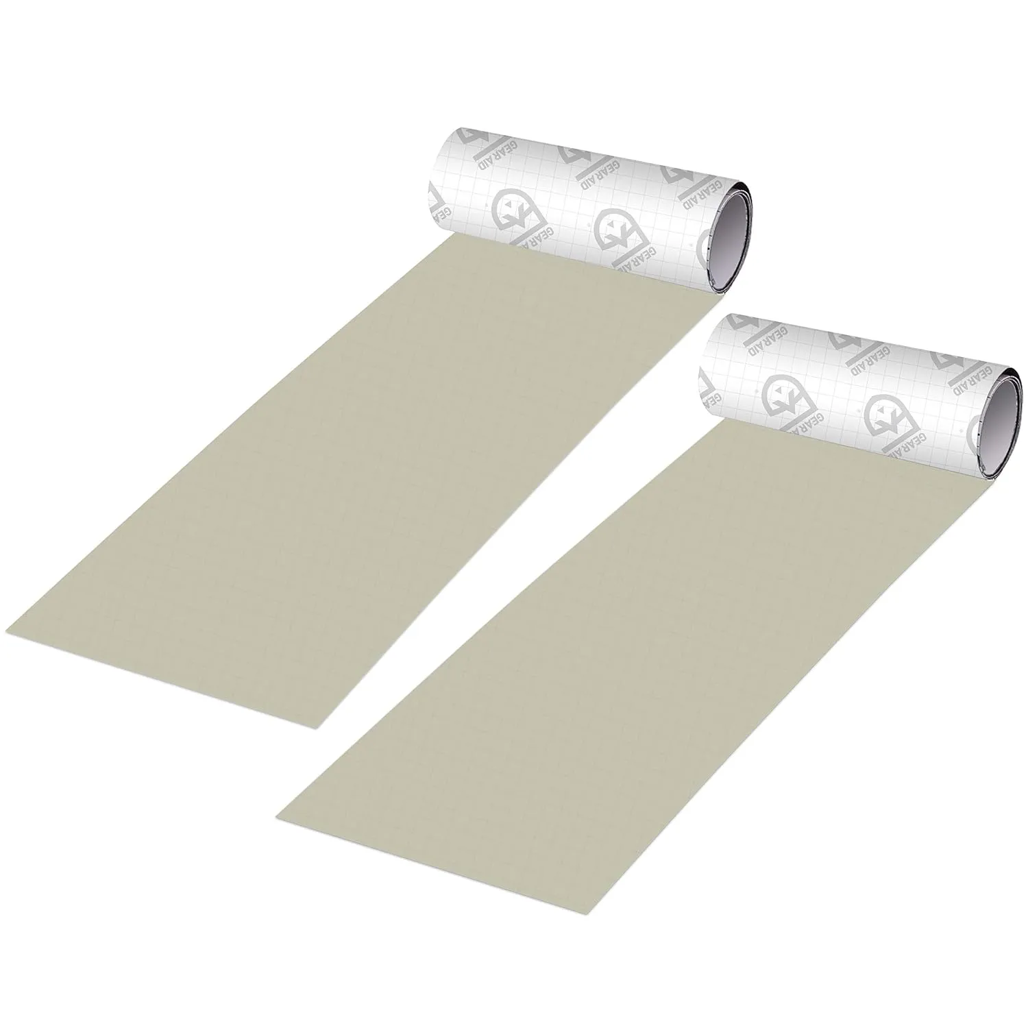 GEAR AID Tenacious Tape 3”x20” Fabric and Vinyl Gear Repair Tape, Quickly Fix Holes and Rips in Puffy Jackets, Rain and Snow Gear, Tents, Sleeping Bag and More, Off-White, 2 Pack