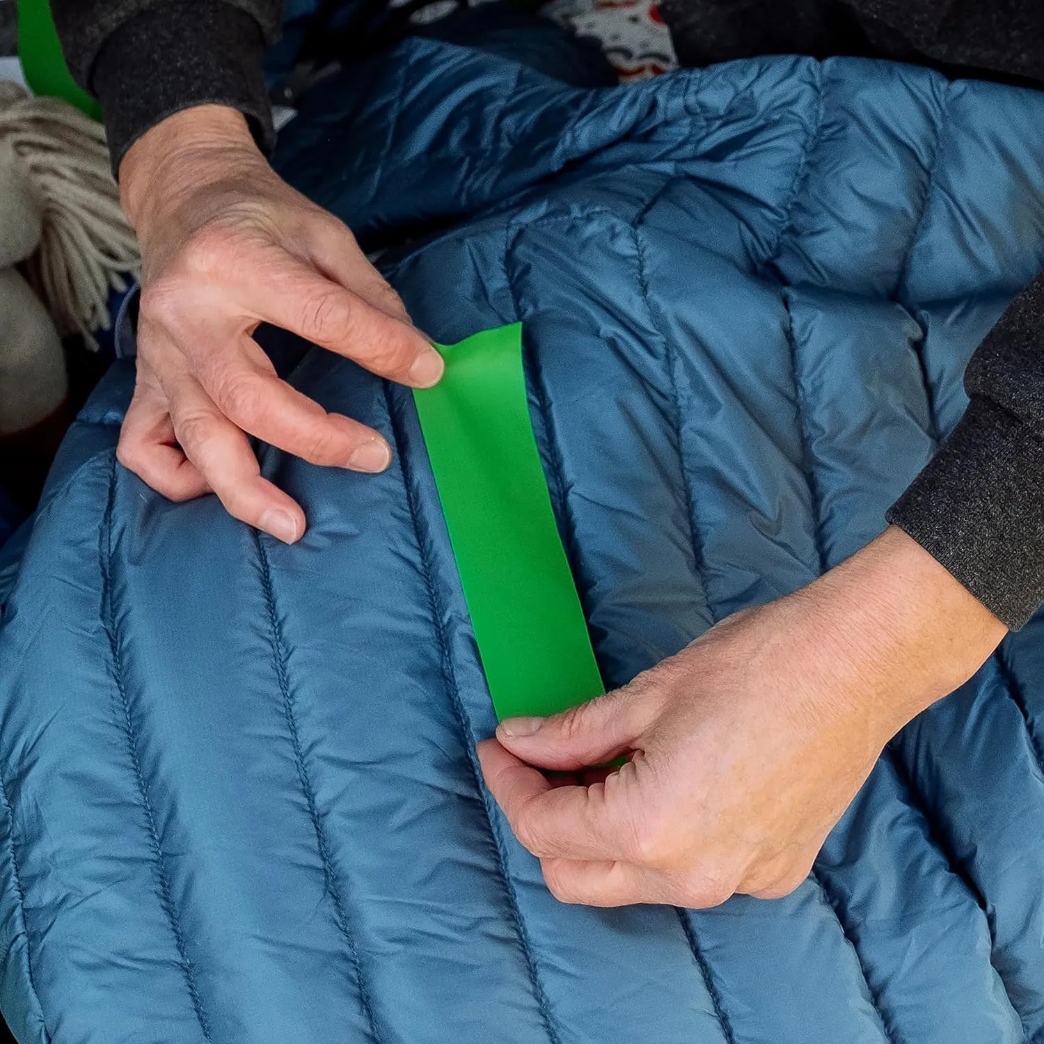 GEAR AID Tenacious Tape 3”x20” Fabric and Vinyl Gear Repair Tape, Quickly Fix Holes and Rips in Puffy Jackets, Rain and Snow Gear, Tents, Sleeping Bag and More, Off-White, 2 Pack