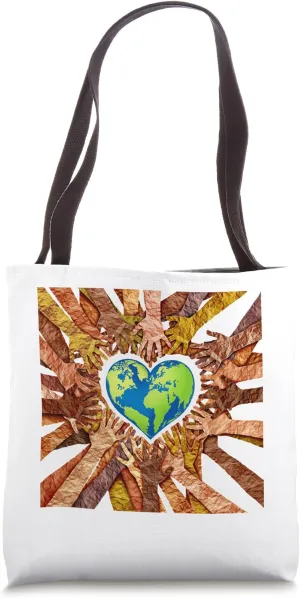 Global Diversity Love And Diverse inclusion Tote Bag