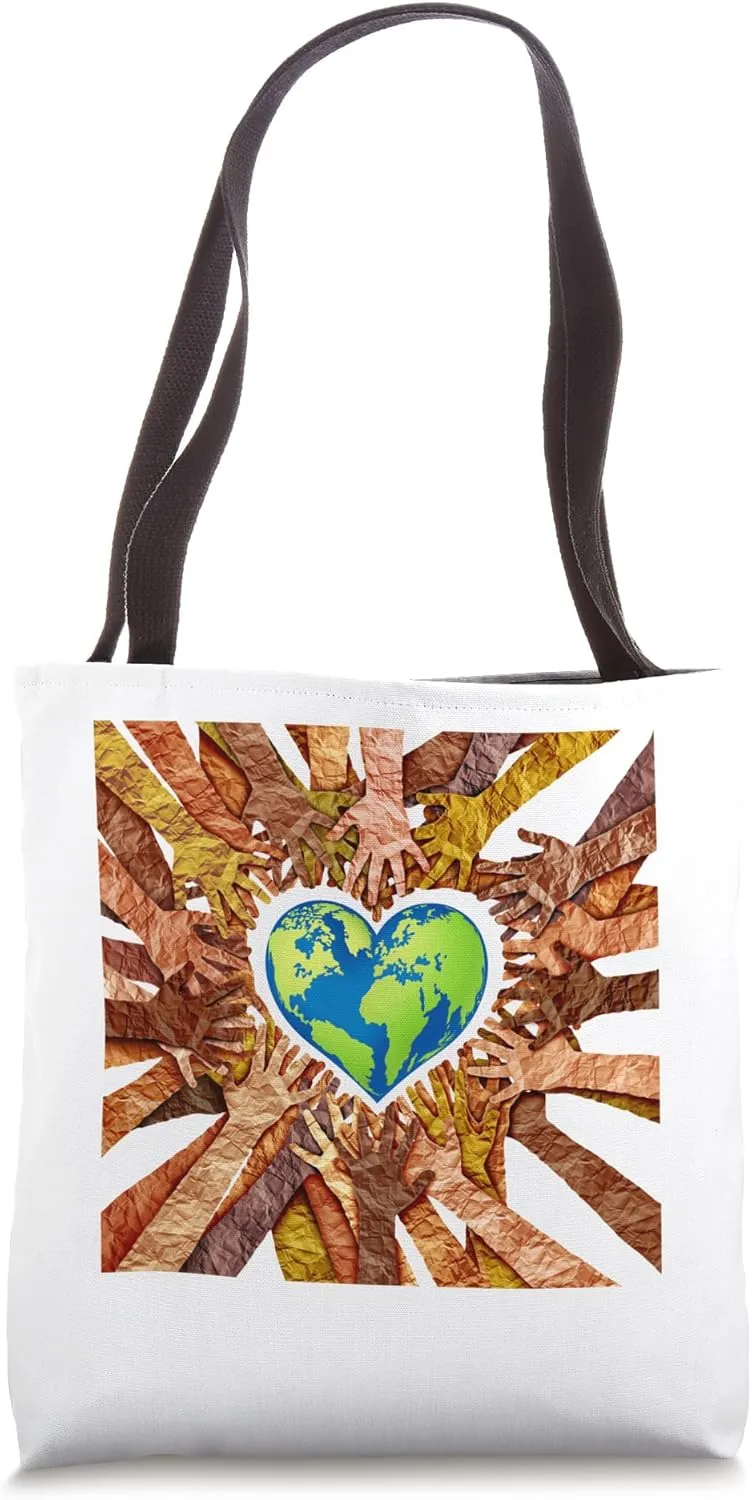 Global Diversity Love And Diverse inclusion Tote Bag