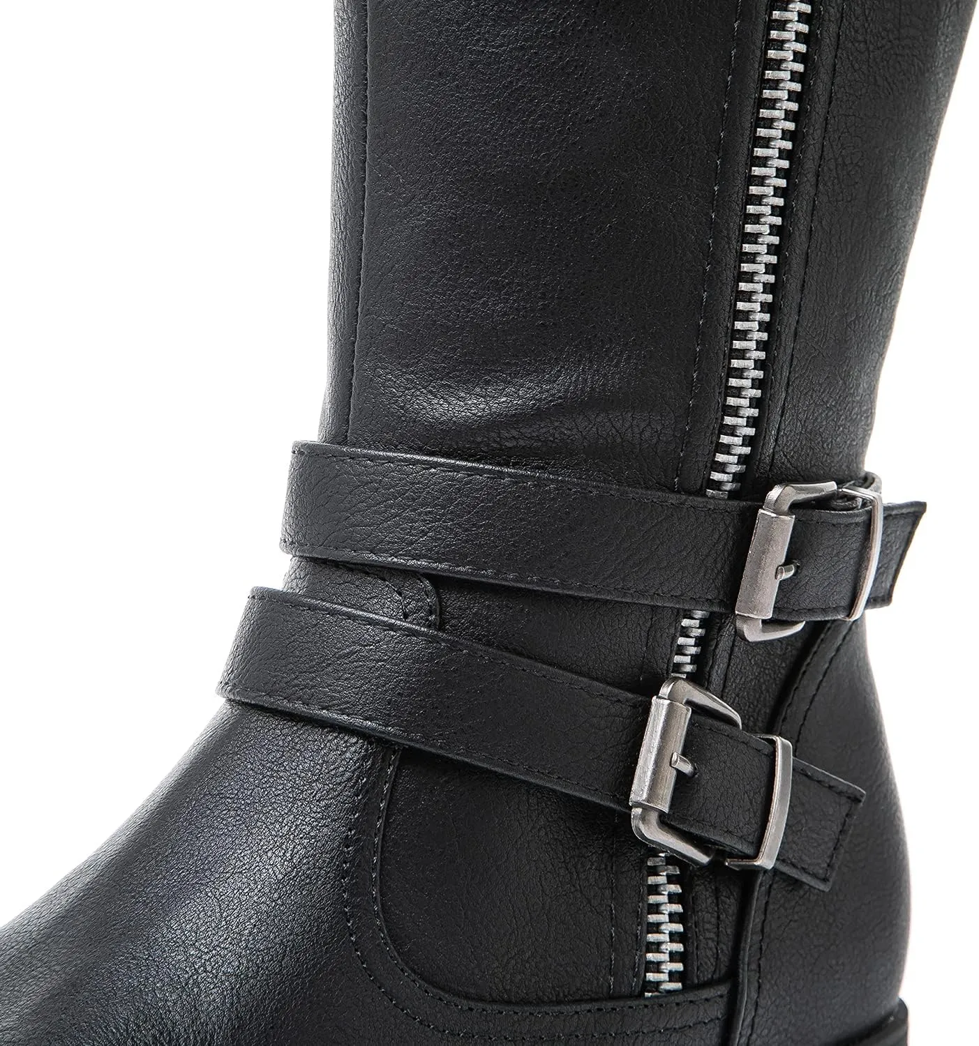 GLOBALWIN Women's Knee High Boots Fashion Comfortable Riding Boots For Women Low Heel