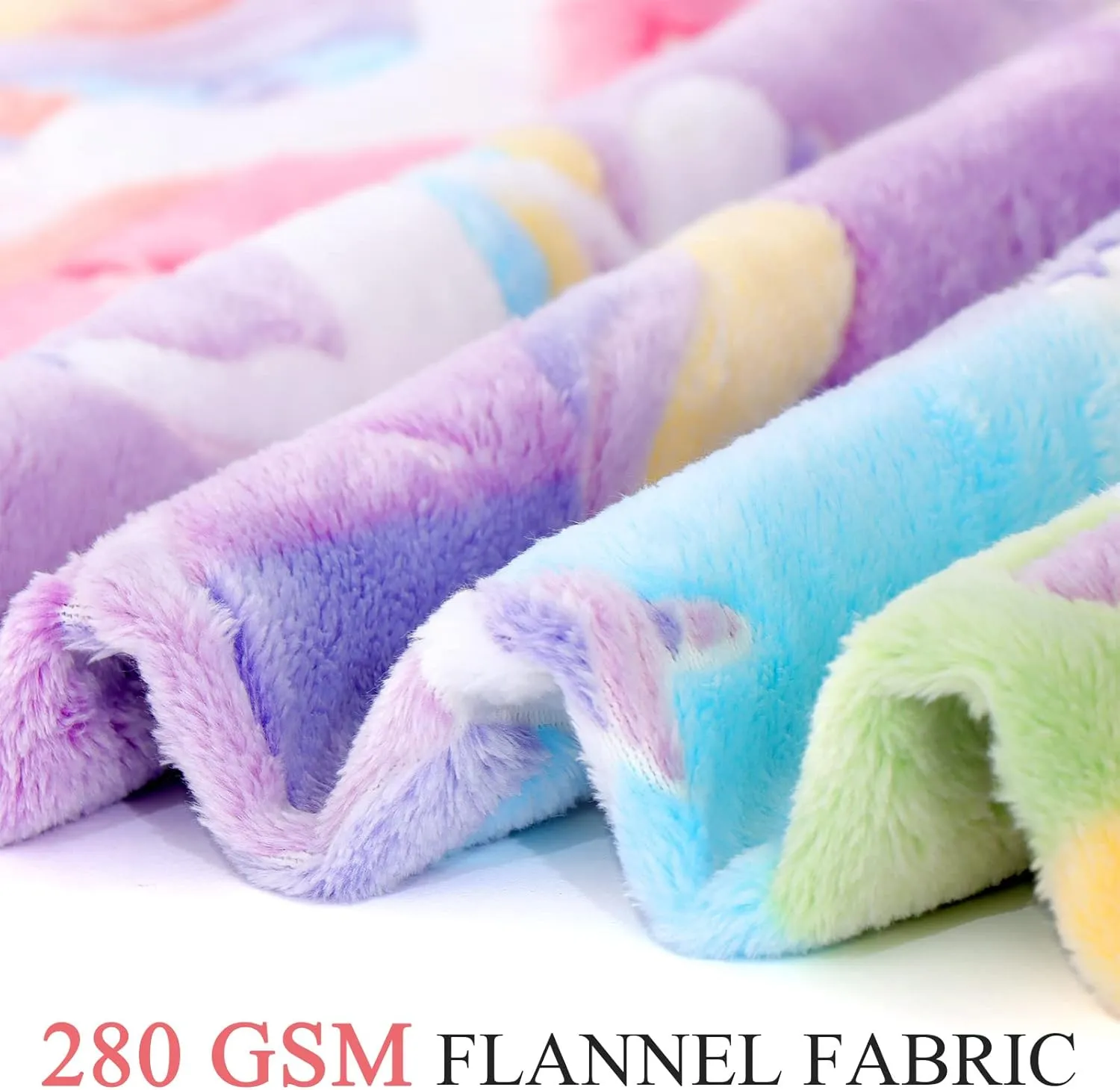 Glow in The Dark Blanket Unicorns Gifts for Girls, Soft Blanket 3 4 5 6 7 8 9 10 Year Old Girl Gifts, Toddler Girls Toys Age 6-8, Gifts for Girls for Birthday Gifts Presents, 60"x80"