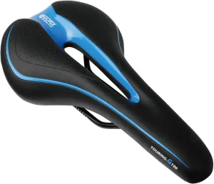 GORIX Bike Saddle Seat Comfortable Cushion with Rail Mountain Road Bicycle for Men and Women (GX-C19)