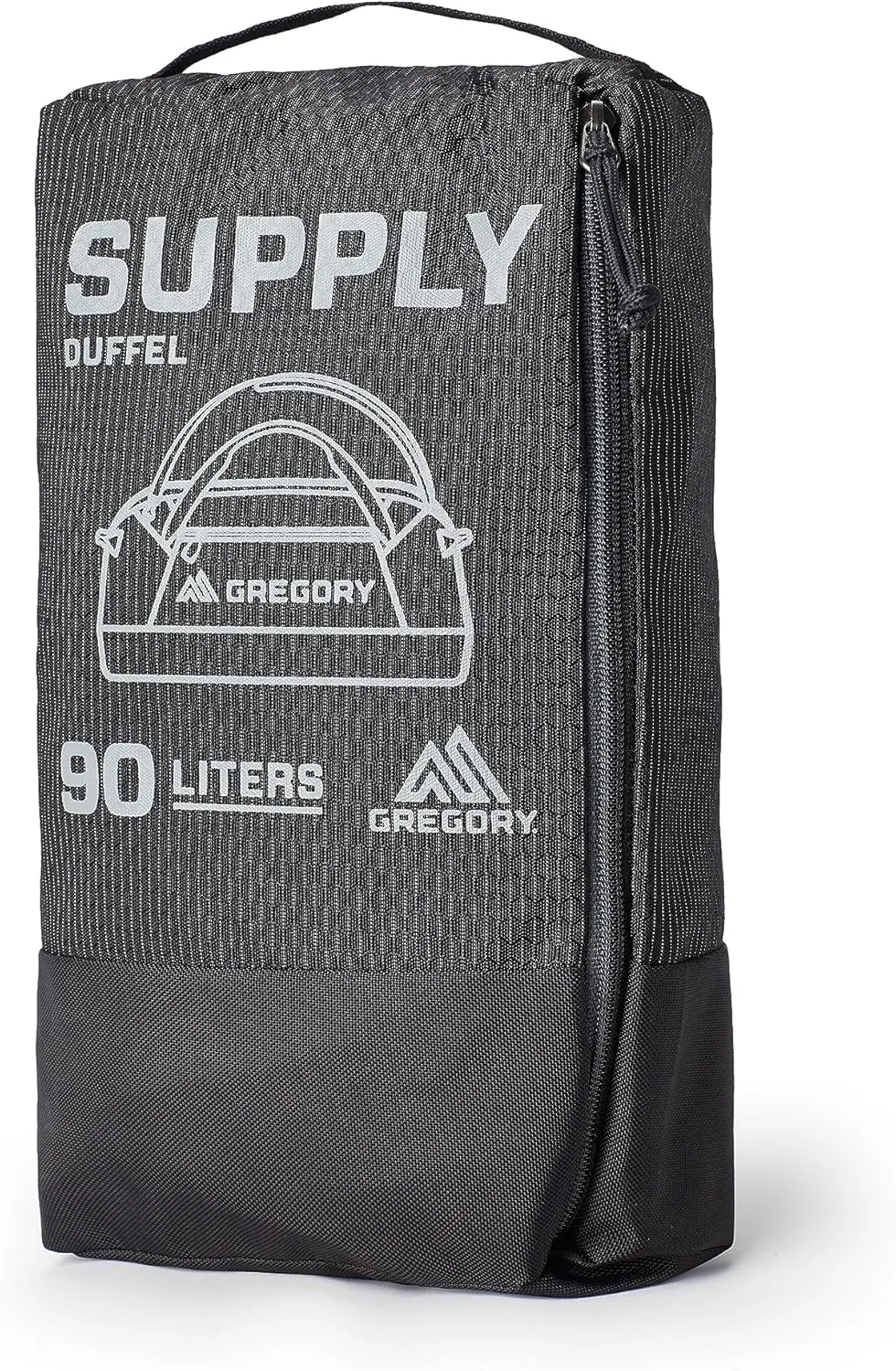 Gregory Supply 90L Adventure Travel/Gear Organization Duffel Bag, Tuckable Backpack Straps, Packable, Water-Repellent, Ocean Blue