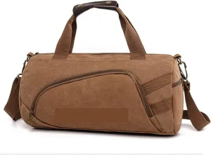 Gym Bags Gym Bag Canvas Travel Bag Male Female Travel Luggage One Shoulder Worn Portable Movement Fitness Backpack Sports Bag (Color : 2) (3)