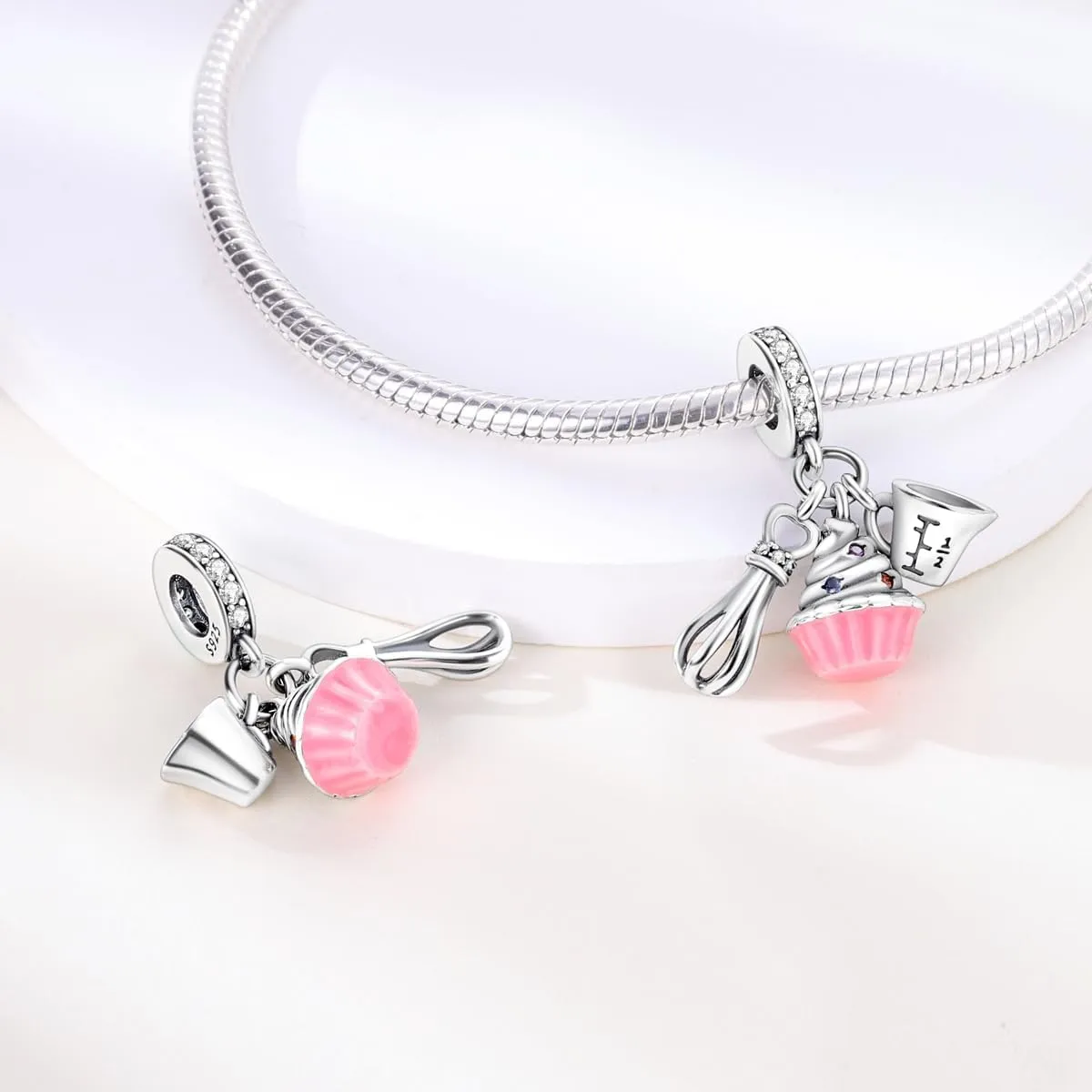 Hapour 925 Sterling Silver Charms for Bracelets Necklace European Jewelry Pendant Beads Charm for Women Mom