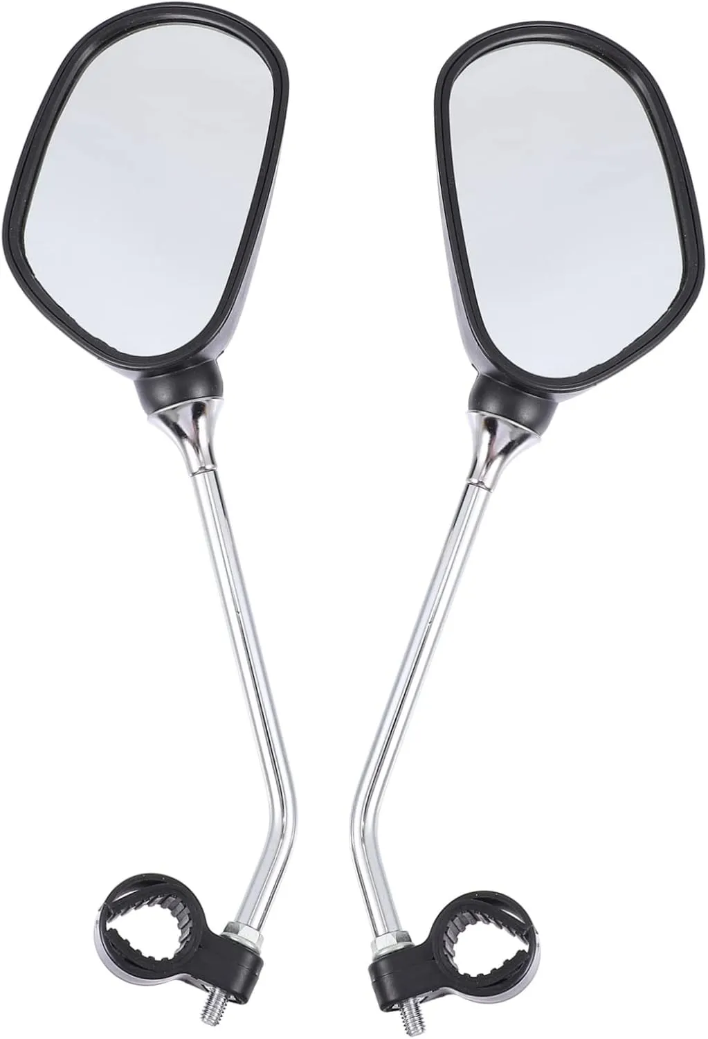 Happyyami 1 Pair Bike Handlebar Mirrors Cycling Rearview Mirrors for Handlebar Bike Cycle
