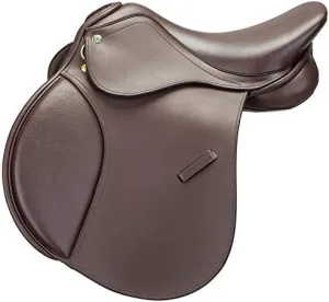 Henri de Rivel Vegan-X Junior Close Contact Saddle - Havana - 14 - Regular