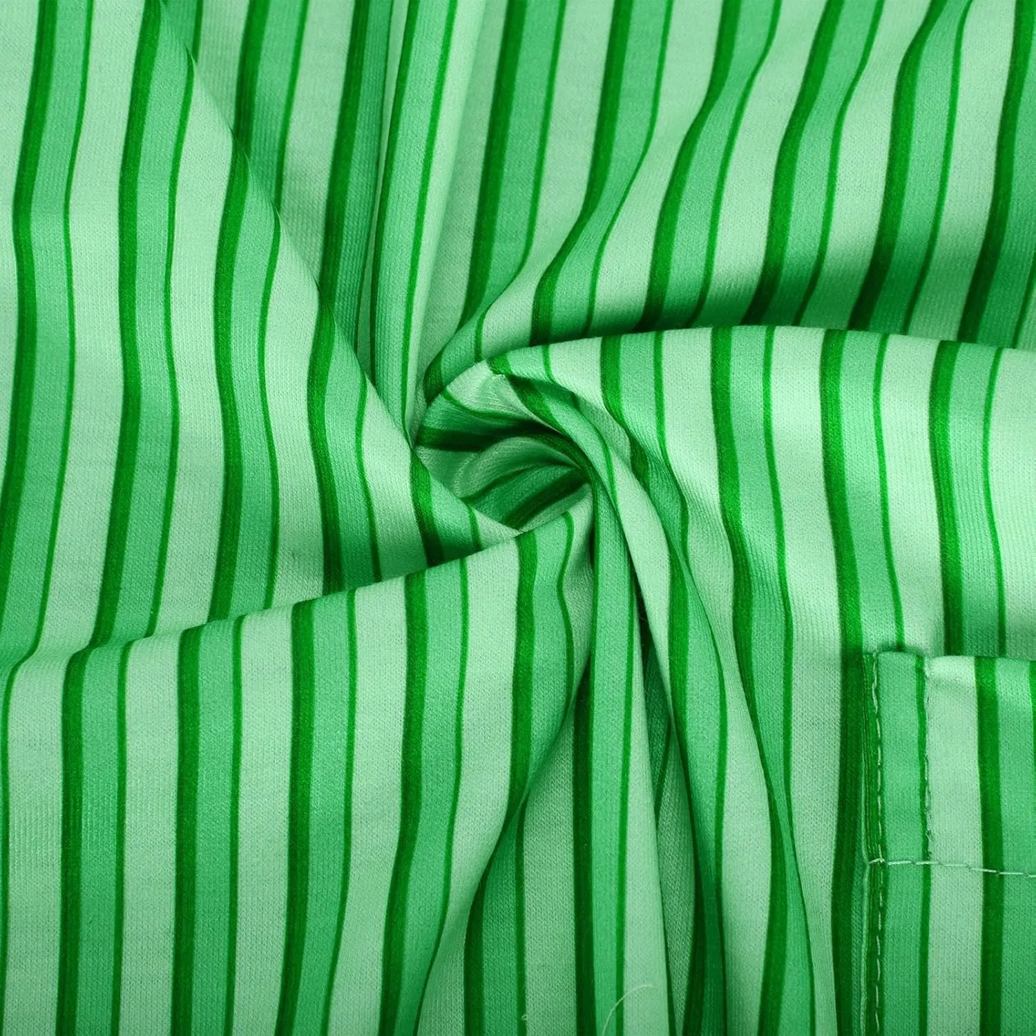 HGps8w Striped Wide Leg Pants for Women Capris - Casual Elastic Waist Versatile Business Work Lounge Pants with Pockets