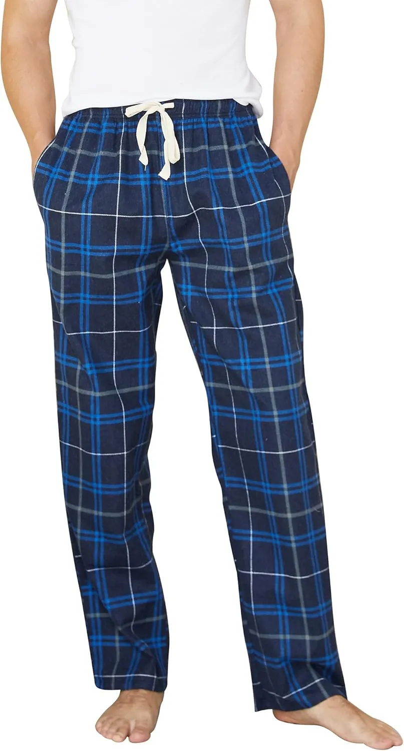 HiddenValor Mens Plaid Cotton Pajama Lounge Pants