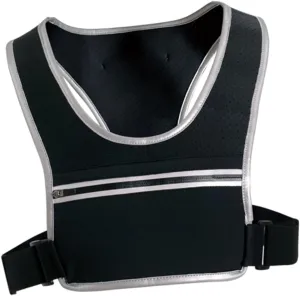 High Visibility Reflective Vest for Men Women Running Gear Storage Bags for Phones Water Bottles for Night Walking Outdoor Safety