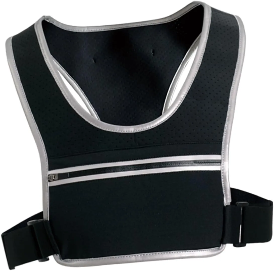 High Visibility Reflective Vest for Men Women Running Gear Storage Bags for Phones Water Bottles for Night Walking Outdoor Safety