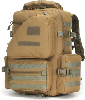 Hiking Trekking Rucksack Military Hiking Backpack 3 Day Molle Assault Pack Waterproof EDC Bag for Outdoor