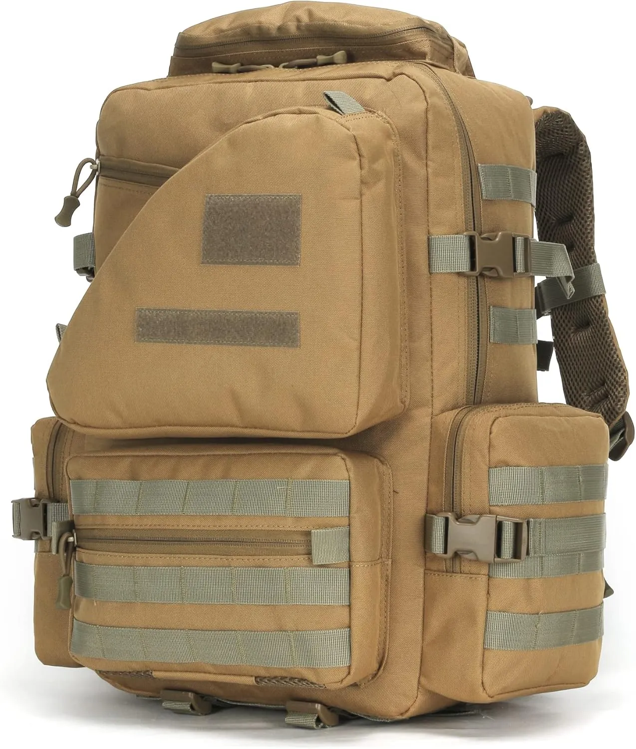 Hiking Trekking Rucksack Military Hiking Backpack 3 Day Molle Assault Pack Waterproof EDC Bag for Outdoor