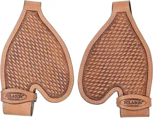 HILASON Replacement Youth Fenders Short Western Saddle Light Tan | Leather Fender | Fender Saddles | Saddle Fenders Replacement | Saddle Leather Fender| Fender for Horse Saddle