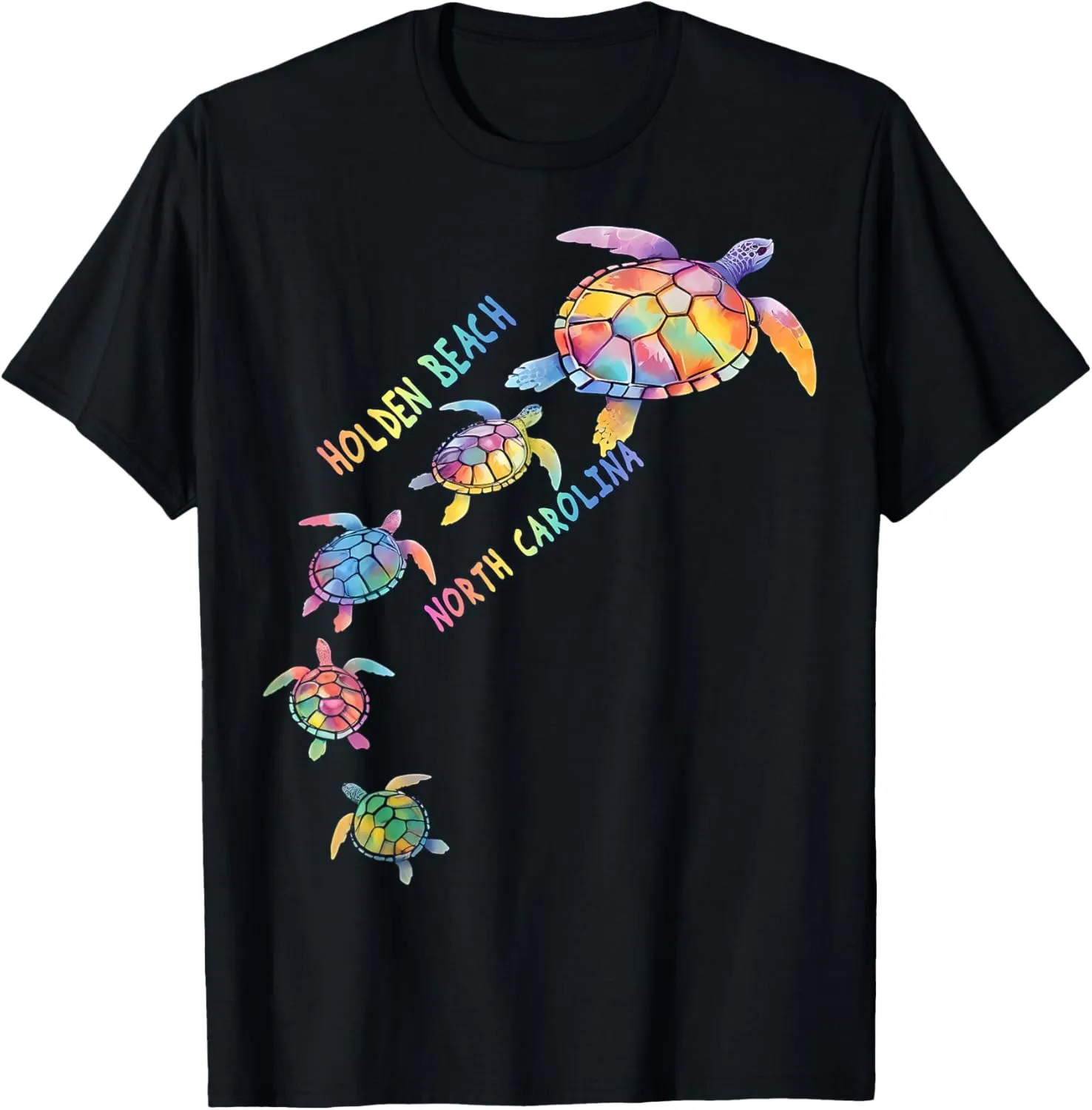 Holden Beach North Carolina Sea Turtle Lover Vacation T-Shirt