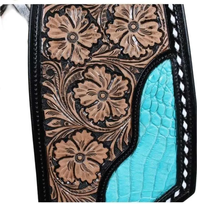 Horse Saddles Barrel Racing Western Wooden Tree Handmade Premium Leather Comfort Horses Trail Equestrian Tooled Carved Horse Saddle Riding Size: 10-18 inches Seat, KA08