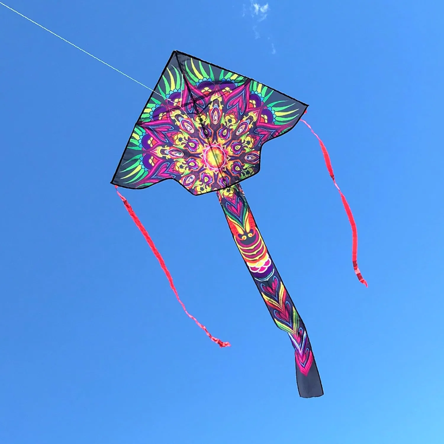 In the Breeze 45-Inch Fly-Hi Kite, Single Line Kite, Ripstop Fabric, Line and Bag Included