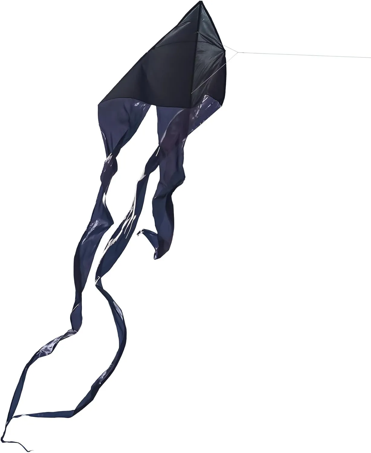 In the Breeze Wave Delta Kite, Single Line Kite, Ripstop and Taffeta Fabric, Line and Bag Included