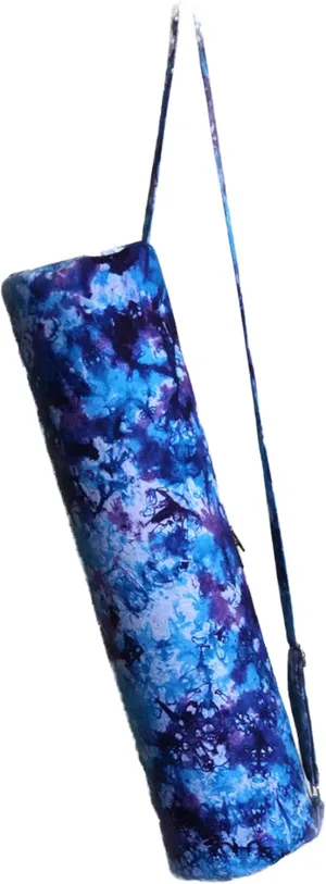 INDIAN CRAFT CASTLE ICC Yoga Mat Bag Carrier Full-Zip Exercise Yoga Mat Carry Bag for Women Men with Multi-Functional Storage Pockets and Adjustable Shoulder Strap 26X6 Inches