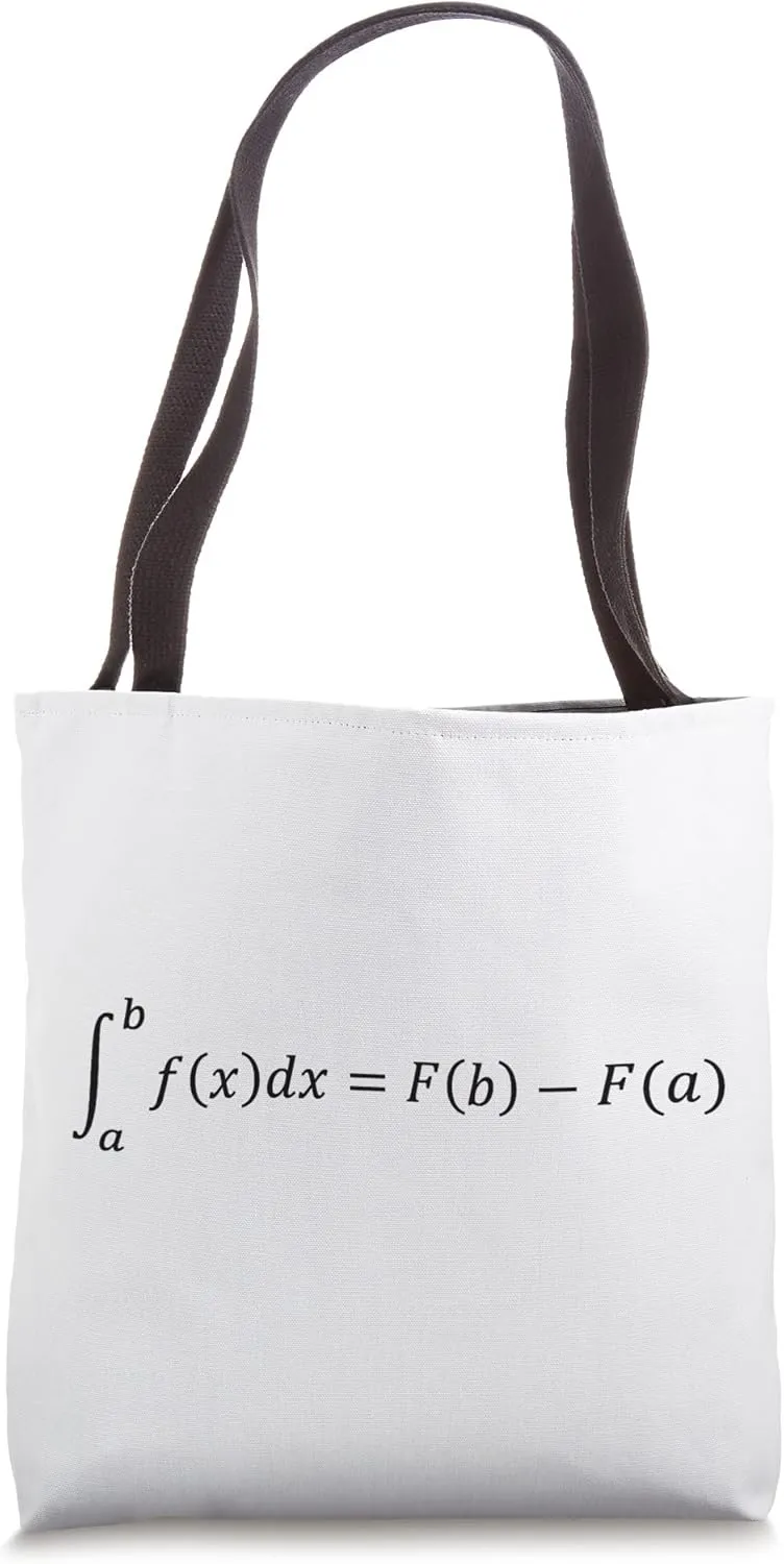 integral and primitive relationship, math & calculus basics Tote Bag