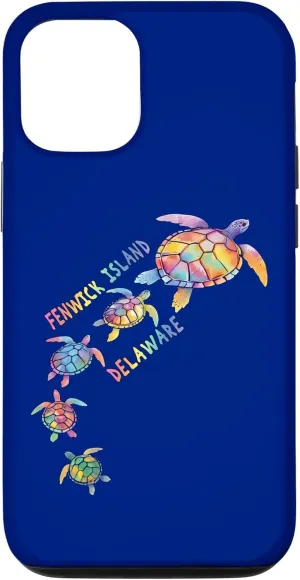 iPhone 15 Fenwick Island Beach Delaware Sea Turtle Lover Beach Case