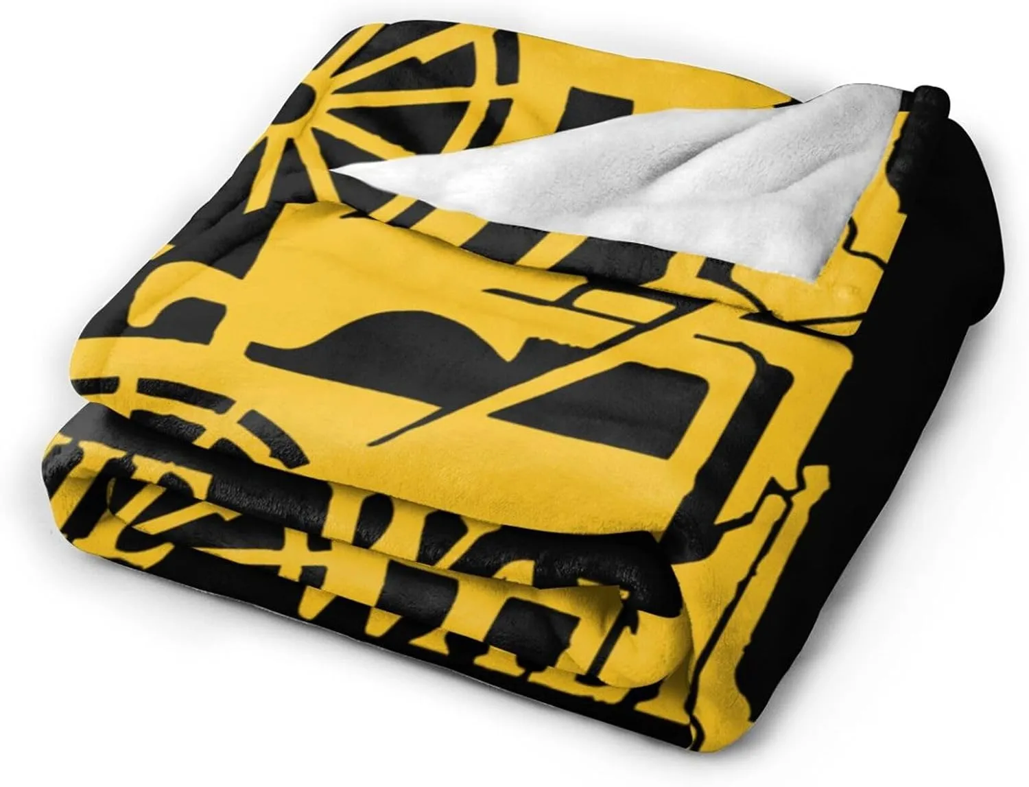 Johnnie Come and Walker Throw Blanket Plush Cozy Warm Breathable Flannel Blankets for Sofa Bedding Living Room Dormitory Camping All Season 80"x60"
