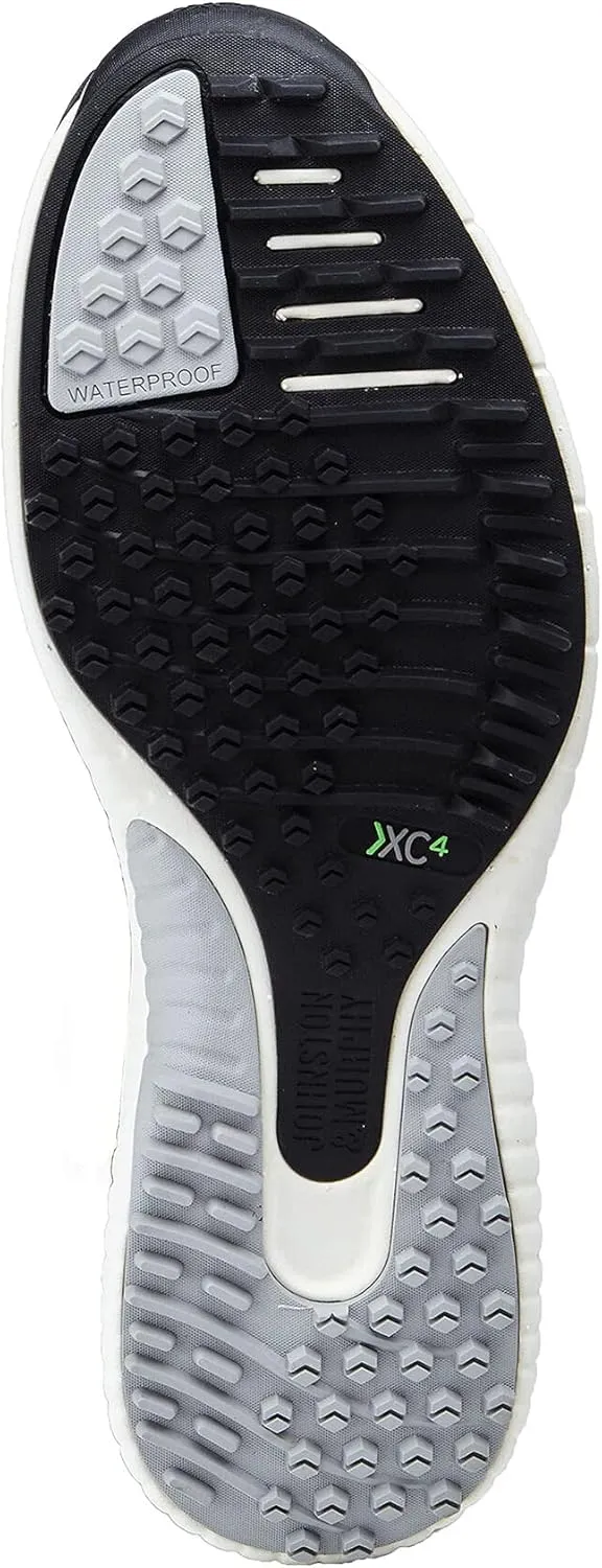 Johnston & Murphy Men’s XC4 H2-Luxe Hybrid Saddle Golf Shoe | Waterproof Leather | Lightweight | Full EVA Midsole Cushion