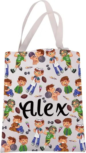 JXGZSO Farming Country Game Gift Valley Video Game Canvas Tote Bag Valley Game Inspired Gift Cartoon Character Shoulder Bag