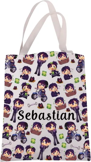 JXGZSO Valley Video Game Canvas Tote Bag Valley Game Inspired Gift Cartoon Character Shoulder Bag Funny Farm Game Gift