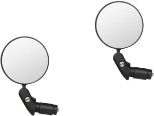 KESYOO 2pcs Adjustable Rearview Mirror for Bicycles Compact Convex Bike Mirror for Handlebar Shockproof Design for Enhanced Safety and Easy Installation