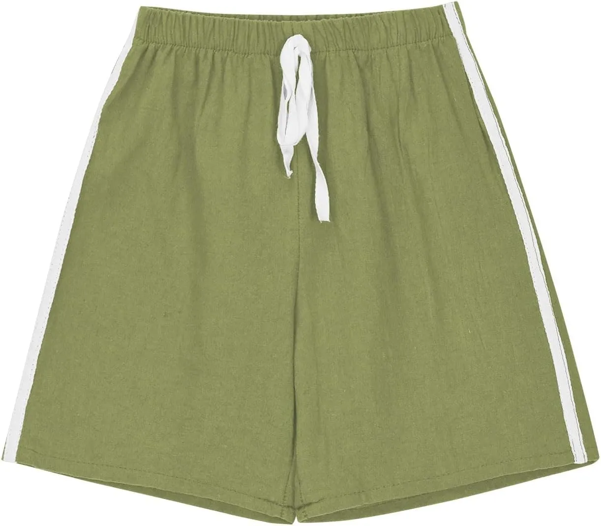 Kids Boys Girls Athletic Shorts for 2to12 Years Teen Kids Running PE Gym Sports Shorts with Pocket Summer Beach Short