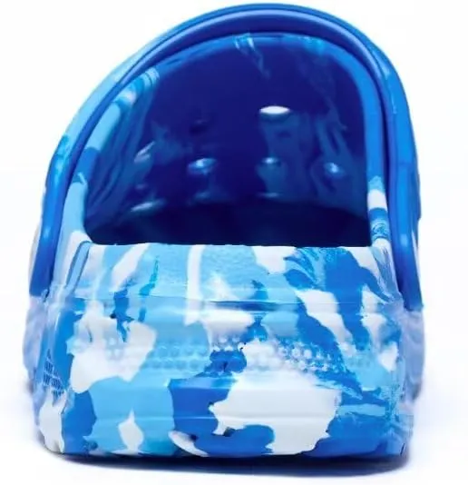 Kids Boys&Girls Black Camouflage Clogs Children's Beach Shoes Classic Marbled Tie Dye Clog Little Kid