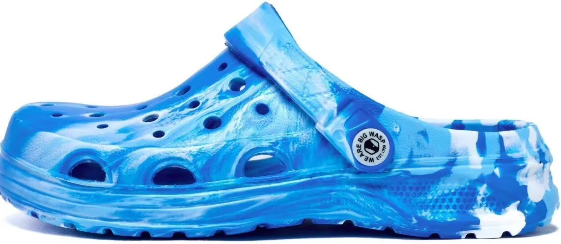 Kids Boys&Girls Black Camouflage Clogs Children's Beach Shoes Classic Marbled Tie Dye Clog Little Kid
