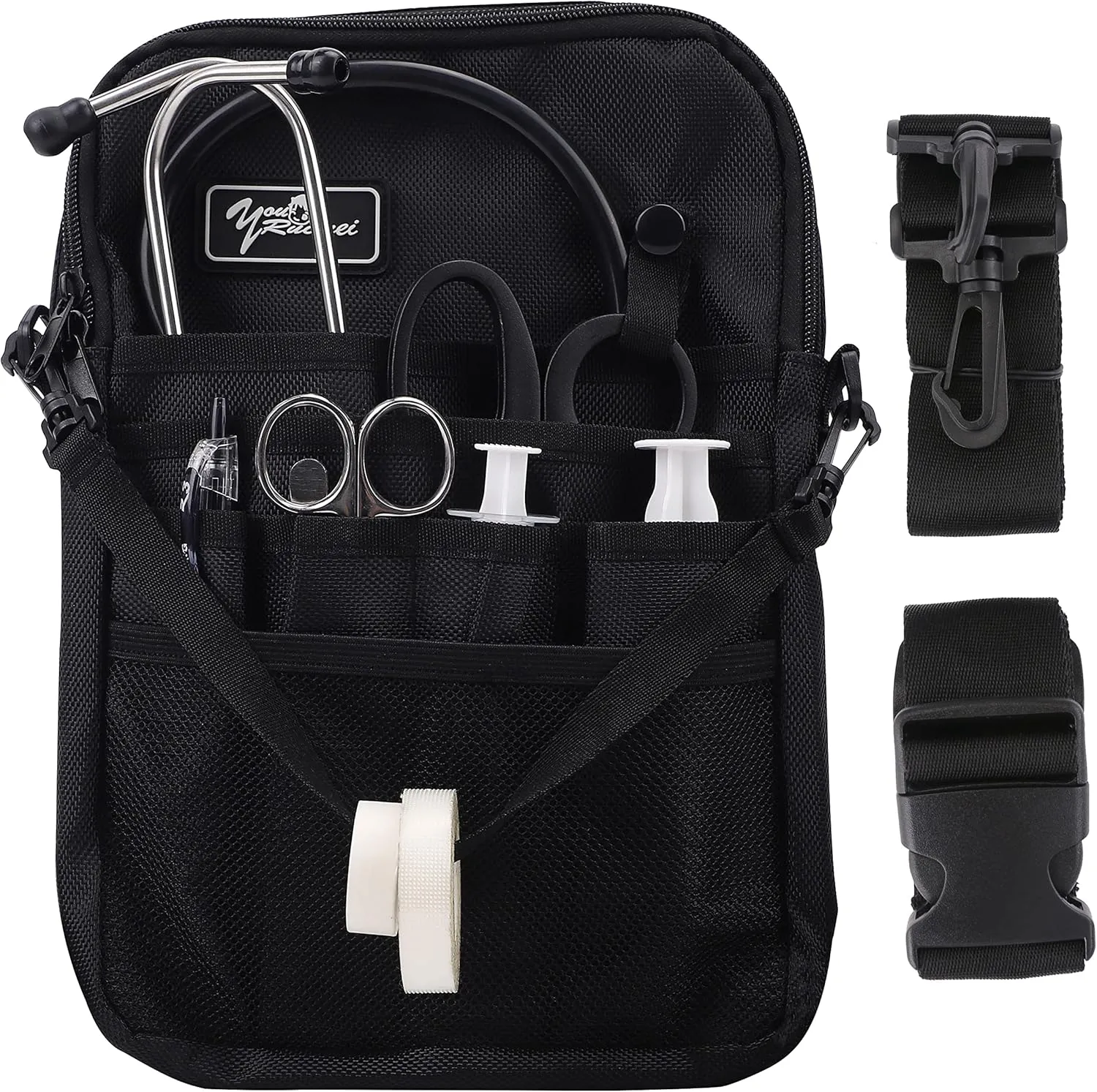Kit Practical Waist Bag - Fanny Pack for Nurses, Work Nurse Utility Belt Organizer (Heise)