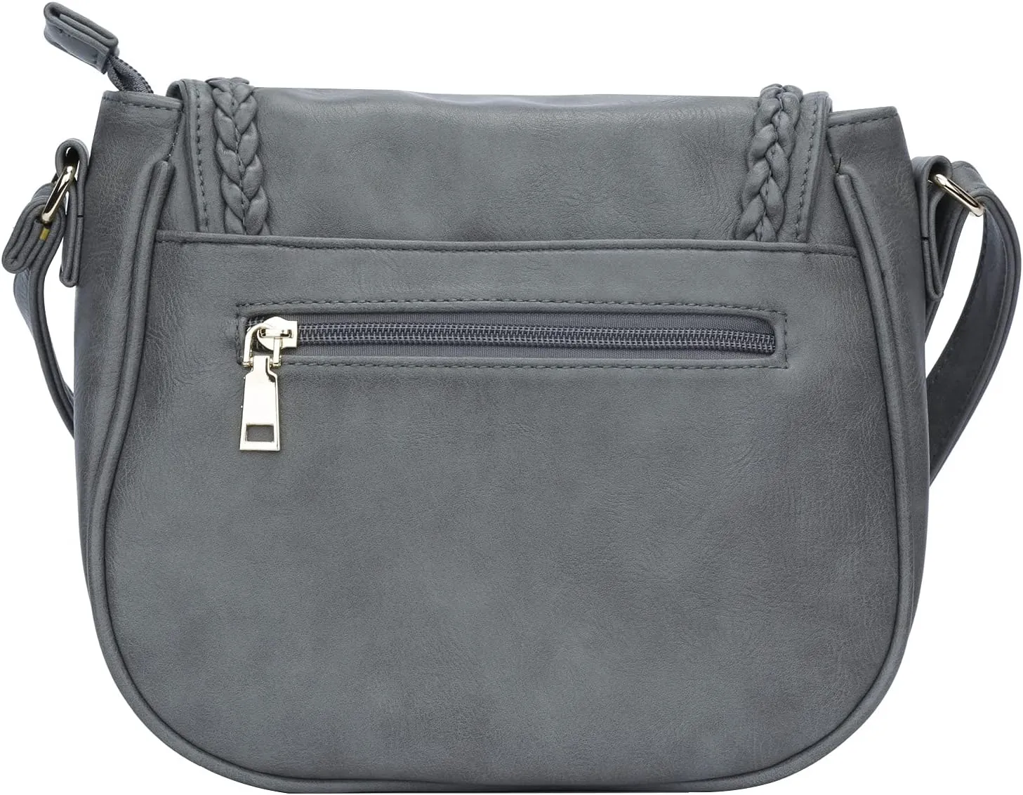 KKXIU Casual Flap Saddle Crossbody Bags for Women Purses and Handbags with Tassel