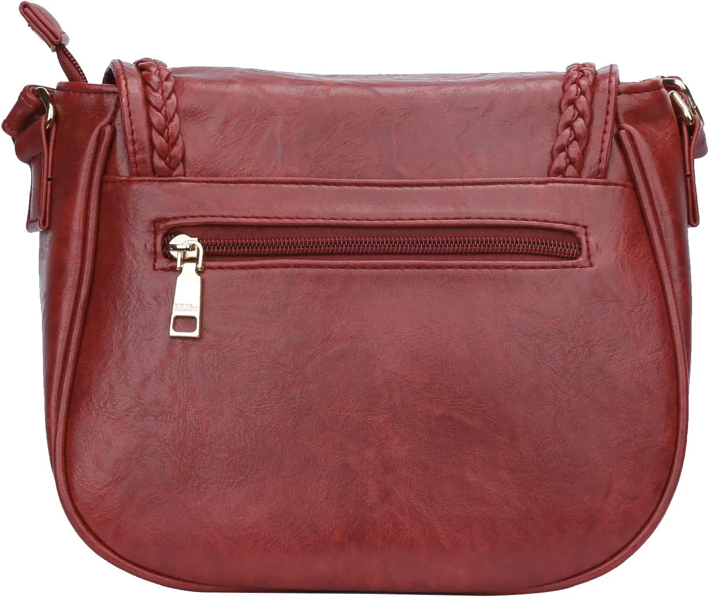 KKXIU Casual Flap Saddle Crossbody Bags for Women Purses and Handbags with Tassel