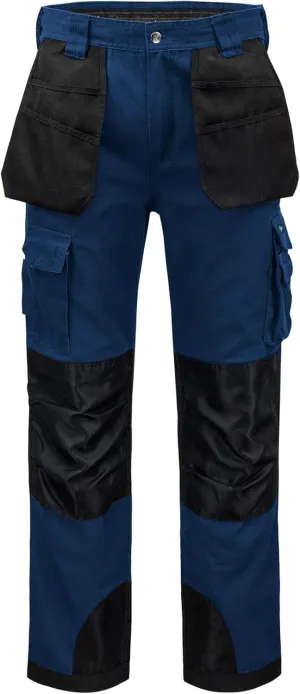 Kolossus Mens Strength Utility Cargo Work Pant - 12 Pockets and PE Reinforced Knees Tactical Pants