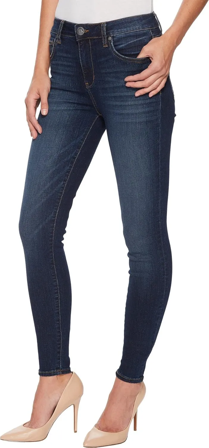 KUT from the Kloth Mia High-Rise Ankle Skinny Jeans