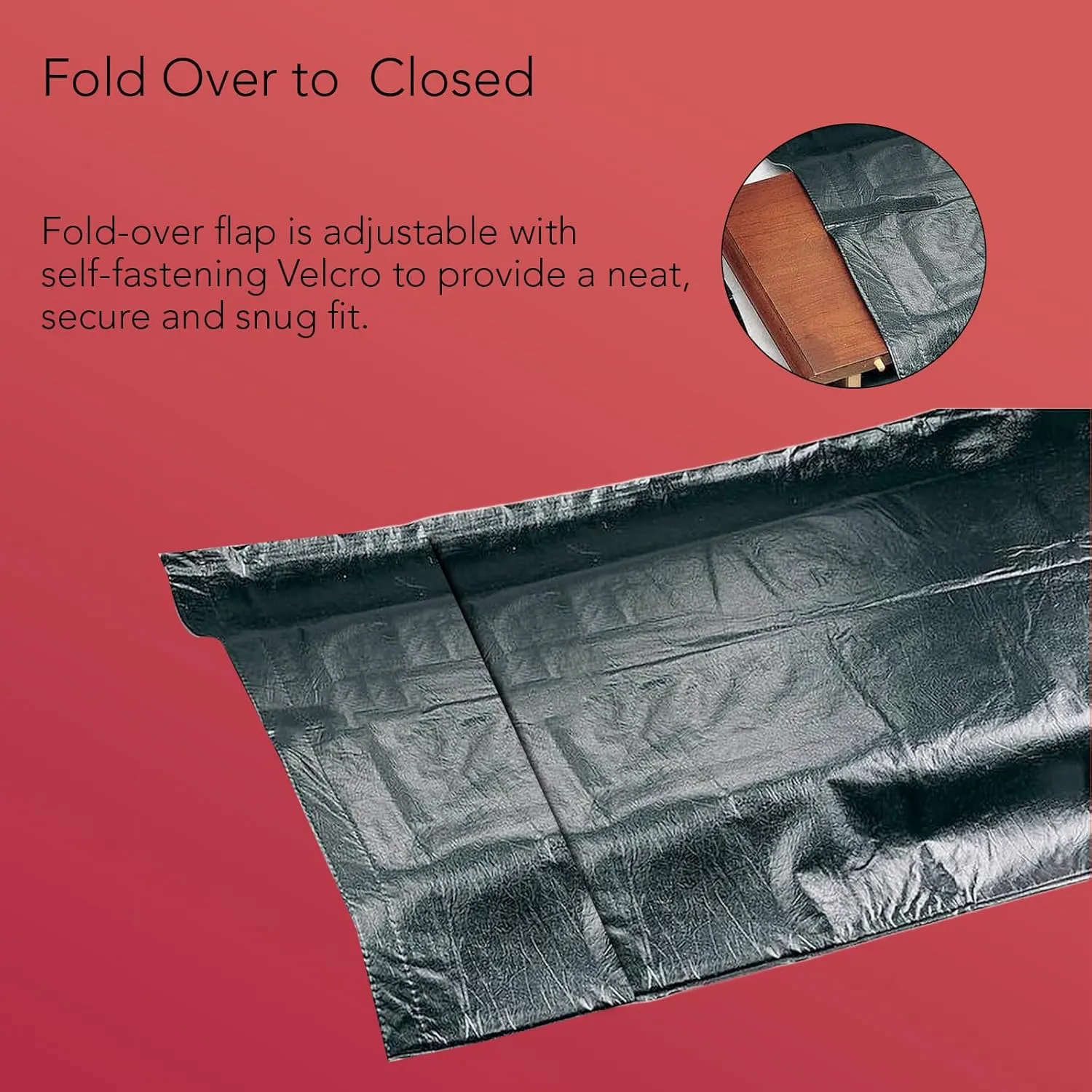 LAMINET Premium Heavy Duty Table Leaf Storage Bag water , scratch resistant. Extra Thick waterproof exterior flannel backing. Store Your Table Leaves safely. Holds Leaves up to 18" wide.