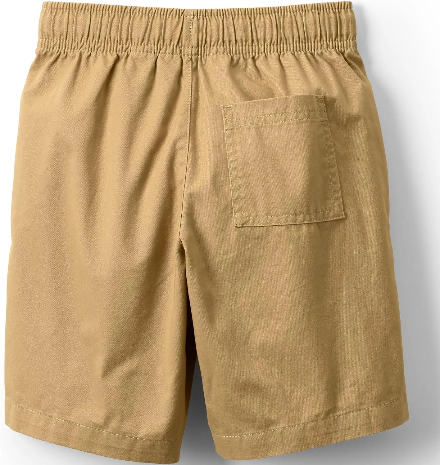Lands' End Kids Husky Pull On Elastic Waist Shorts