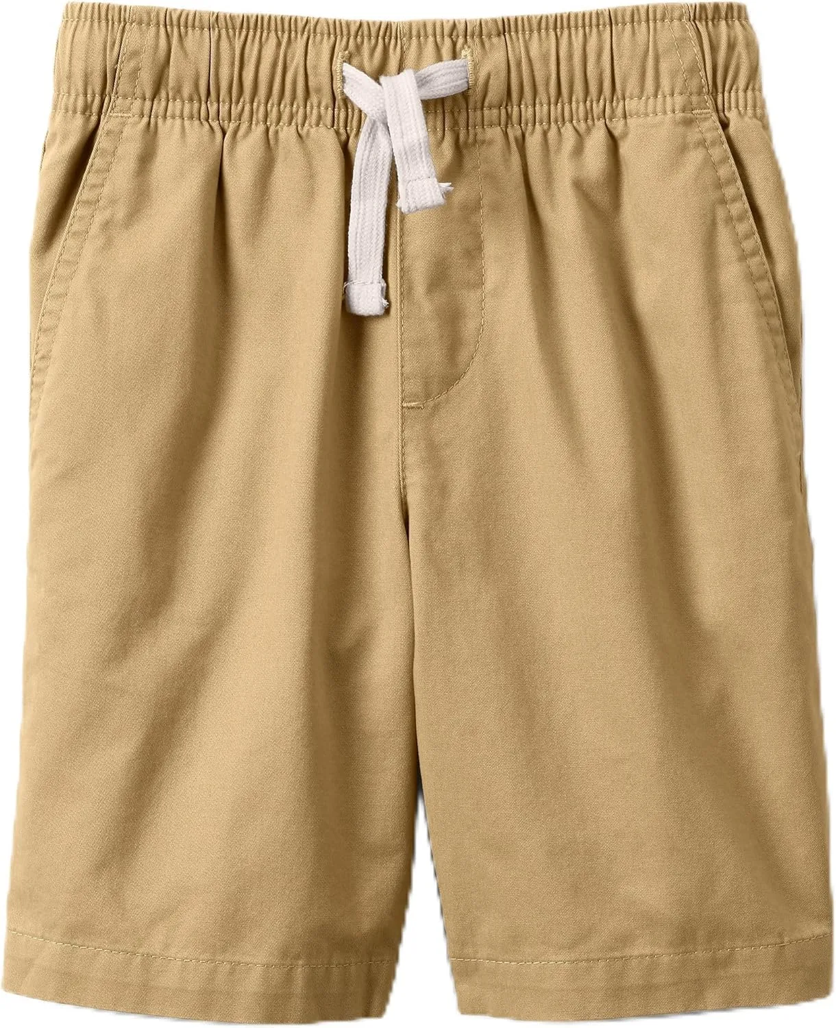 Lands' End Kids Husky Pull On Elastic Waist Shorts
