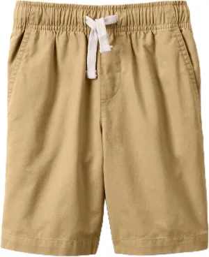 Lands' End Kids Husky Pull On Elastic Waist Shorts